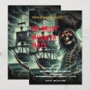 Search for pirate halloween invitations Horror