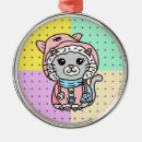 Search for cat girl christmas tree decorations Kitten