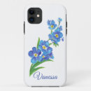 Search for forget me not flowers iphone cases Watercolor