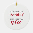 Search for santa naughty list christmas tree decorations Merry