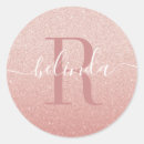 Search for monogrammed envelope seals Blush pink