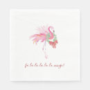 Search for tropical christmas napkins Watercolor