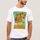Search for vincent van gogh sunflowers tshirts Still life