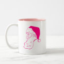 Search for pink santa mugs Vintage