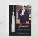 Search for red tassel graduation invitations Graduate