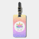 Search for kids luggage tags Rainbow