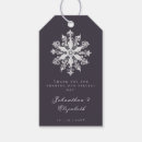 Search for snowflake gift tags Elegant script