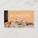 Search for shells business cards Beach