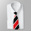 Search for red black and white stripes ties For him