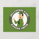 Search for ranger postcards Nostalgic cartoon
