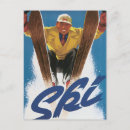 Search for skiier postcards Skiing