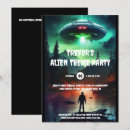 Search for ufo birthday invitations Alien