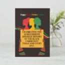 Search for afrocentric cards Black history month