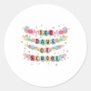 Search for 100th day school stickers First grade