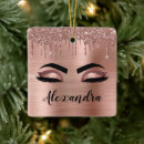 Search for eyelash christmas tree decorations For her