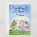 Search for blue seasonal invitations Red white and blue