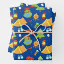 Search for camping wrapping paper Blue