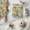 Search for fall wrapping paper Mushrooms