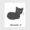 Search for cat green eyes stickers Kitty