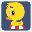 Search for cartoon duckling stickers Kawaii