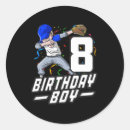 Search for kids 8th birthday stickers Boys
