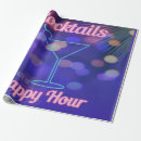 Search for martini wrapping paper Cocktail party