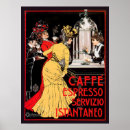 Search for vintage italian food posters Cafe