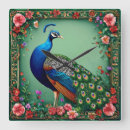 Search for peacock clocks Colourful