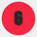 Search for 6 stickers Six