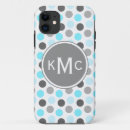 Search for blue dots iphone cases Grey