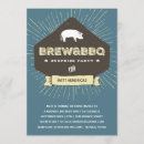 Search for bbq and brews invitations Rustic