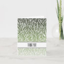 Search for zebra print thank you cards Chic