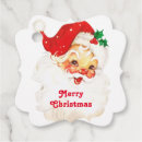 Search for vintage santa gift tags Jolly