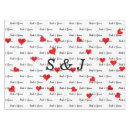 Search for red tablecloths Typography