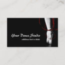 Search for ballet business cards Elegant