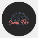 Search for summer night stickers Camping