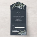 Search for blue thistle invitations Eucalyptus