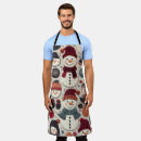 Search for quilt pattern aprons Snowmen