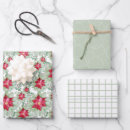 Search for poinsettia christmas wrapping paper Botanical