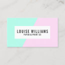 Search for neon business cards Geometric