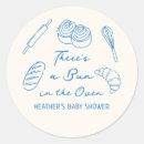 Search for cinnamon roll stickers Bun in the oven