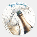 Search for champagne bubbles stickers Bubbly