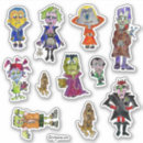 Search for funny vampire stickers Cartoon
