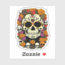 Search for mexican day of the dead stickers Día de muertos