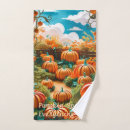 Search for thanksgiving bath towels Autumn harvest