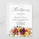 Search for floral thanksgiving invitations Elegant