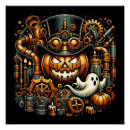 Search for steampunk halloween posters Jack o lantern
