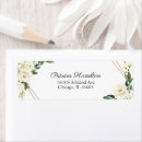 Search for beautiful flower return address labels Elegant