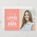 Search for coral graduation invitations Simple
