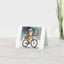 Search for bicycle christmas cards Unique